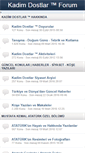 Mobile Screenshot of kadimdostlar.com