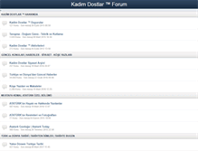 Tablet Screenshot of kadimdostlar.com